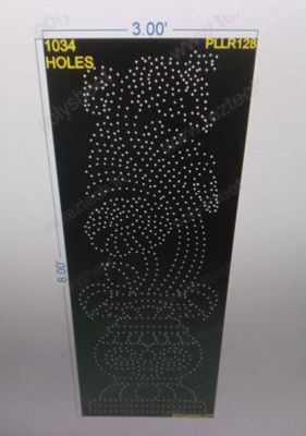 PLLR128 PILLAR 8X3 FEET 1034 HOLES