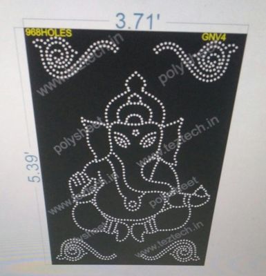 GN4 Ganeshji 968HOLES 5.39X3.71FT