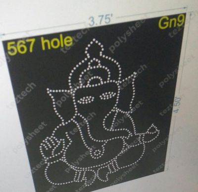 GN9	GANESHJI  4.50X3.75 FEET  567 HOLES