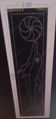 FISH9.2 FISH 8X2 FEET 540 HOLES