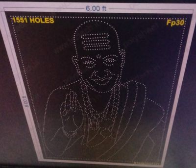 FP30 Kirupanathavariyar 8X6 FEET 1551 HOLES (2 PARTS)