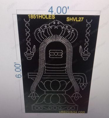 SHVL27 SHIVLING 6X4 FEET 1851 HOLES