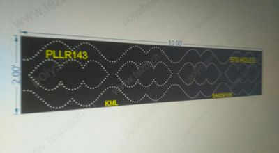 PLLR143 PILLAR 1 PART 2X10 FEET 579 HOLES