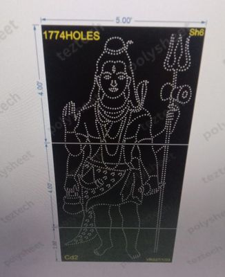 SH6 SHIVJI 10X5 1776 1776HOLES 3PARTS