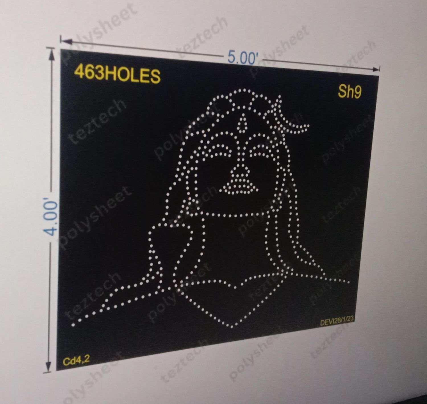 SH9  SHIVJI 4X5 463HOLES