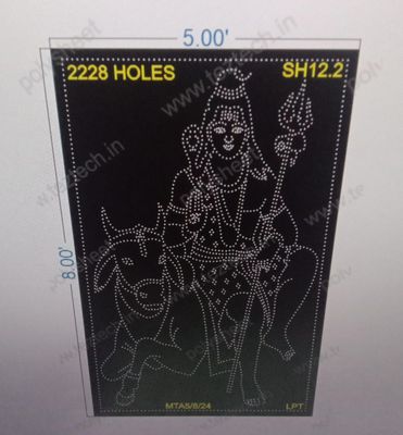 SH12.2 SHIVJI 8X5 FEET 2228 HOLES
