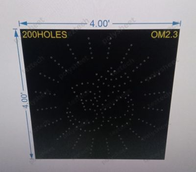 OM2.3 OM 4X4 FEET  200 HOLES