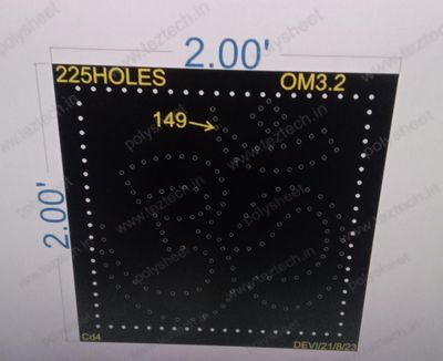 OM3.2 OM 2X2 FEET 225 HOLES