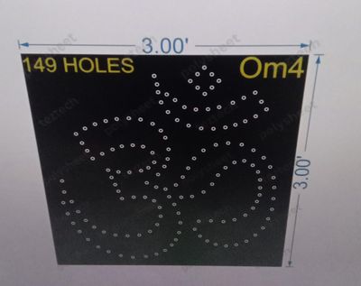 OM4 OM 3X3 FEET149 HOLES