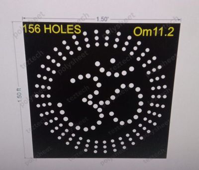 OM11.2 OM 1.5X1.5 FEET 156 HOLES
