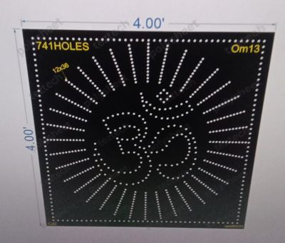 OM13 OM 4X4FT 741 HOLES