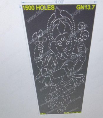GN13.7 GANPATI 10X4 FEET  1500 HOLES