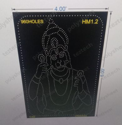 HM1.2 HANUMANJI  6X4 FEET  960 HOLES