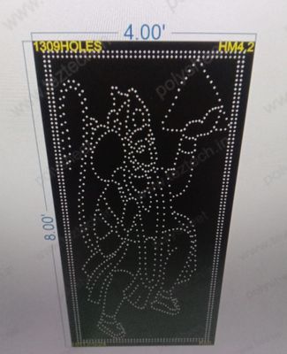 HM4.2  HANUMANJI  8X4 FEET 1309 HOLES