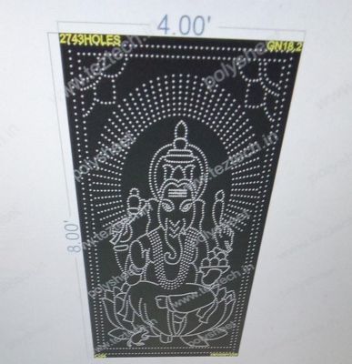 GN18.2  GANPATI  8X4 FEET 2743 HOLES