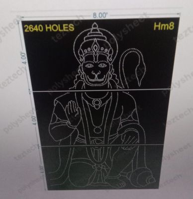 HM8 HANUMANJI  12X8 FEET 2640 HOLES