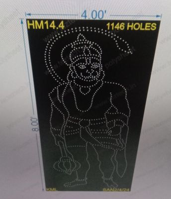 HM14.4 HANUMANJI 8X4FEET 1146HOLES