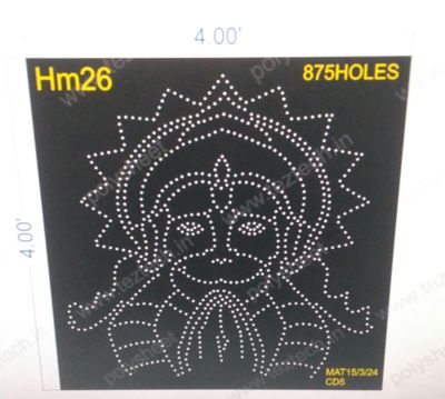 HM26 HANUMANJI 4X4 FEET 875 HOLES