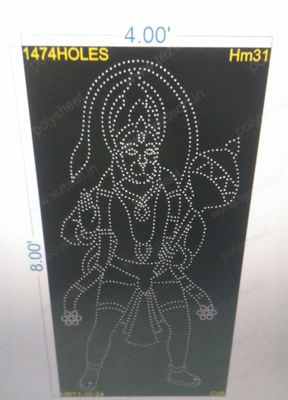 HM31 HANUMANJI 4X8 FEET 1474 HOLES