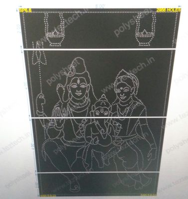 SP6.6 SHIV PARVATI WITH GANESHJI 12X8 FT 2956 HOLES (4 PARTS)