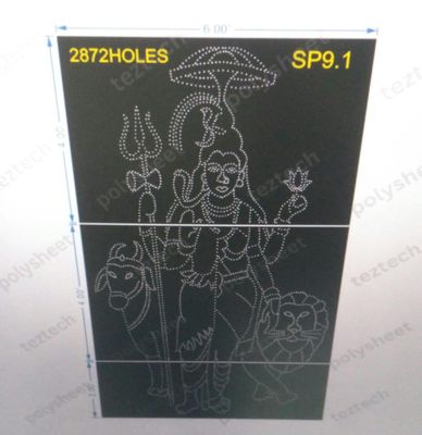 SP9.1 SHIV PARVATI 10X6 FT 3 PARTS  2872 HOLES