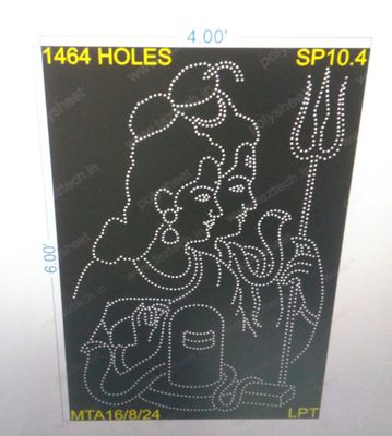 SP10.4 SHIV PARVATI 6X4 FEET 1464 HOLES