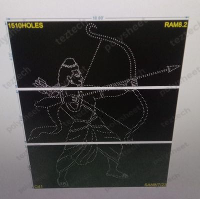RAM8.2 SHREE RAM 12X10FEET 1511HOLES