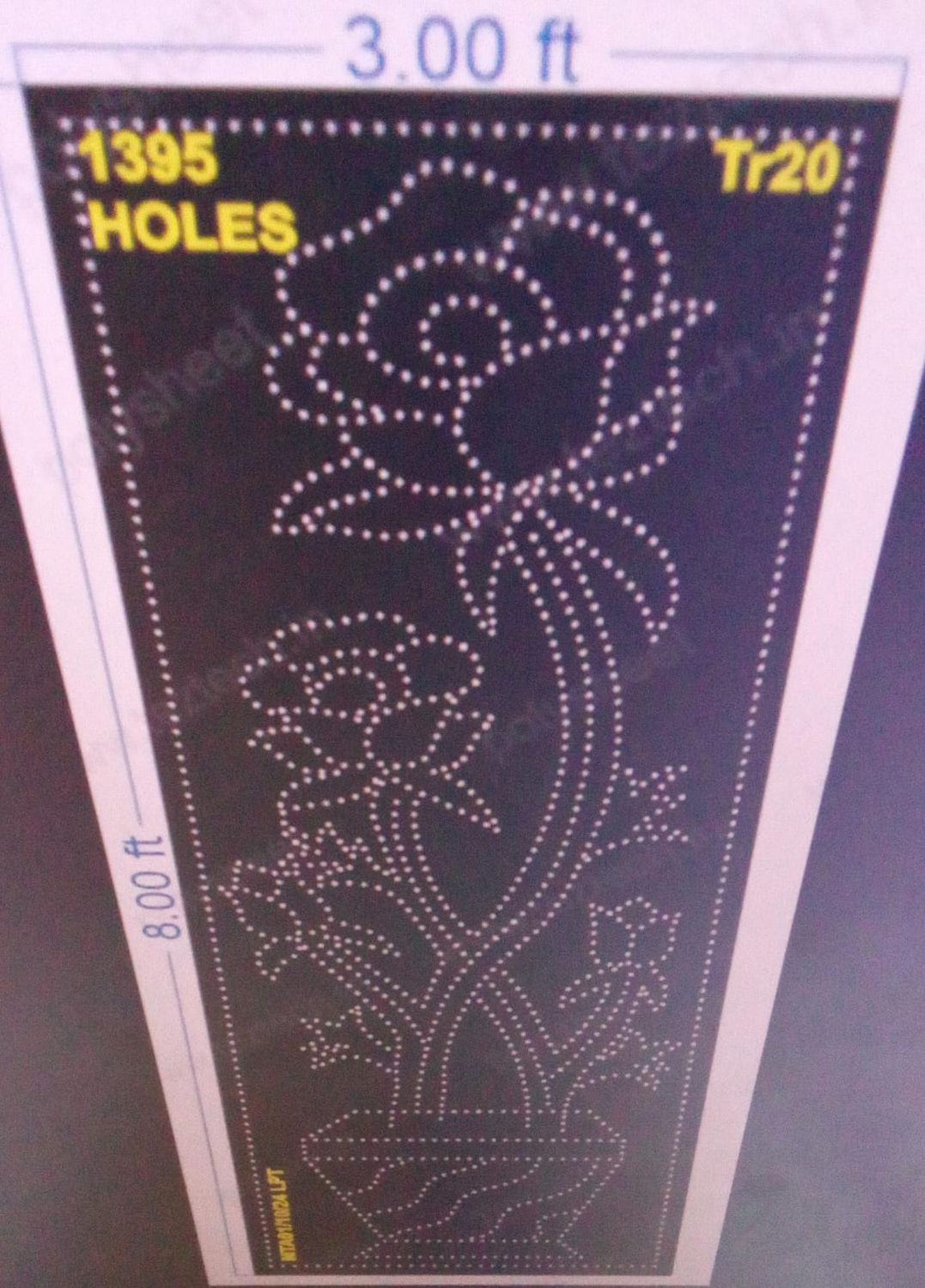 TR20 TREE 8X3 FEET 1395 HOLES