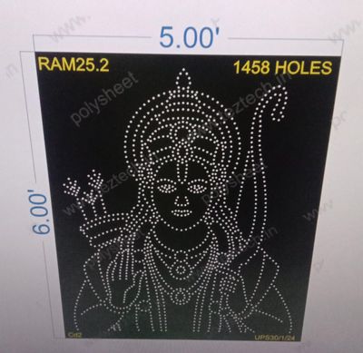 RAM25.2 RAM 6X5 FEET 1458 HOLES
