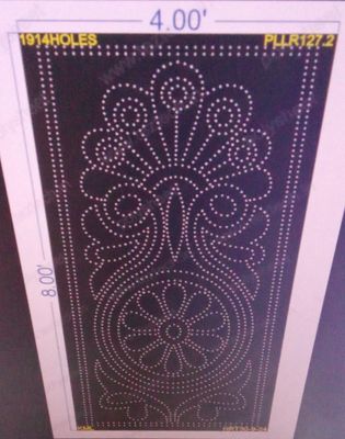 PLLR127.2 PILLAR 4X8 FEET 1914 HOLES