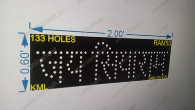 RAM50 SHREE RAM 0.60X2 FEET 133 HOLES