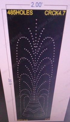 CRCK4.7 CRACKER 6X2 FEET 485 HOLES