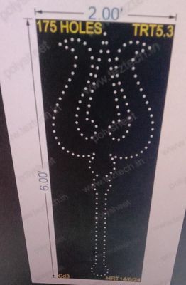 TRI5.3 TRISHUL 6X2 FT 175 HOLES