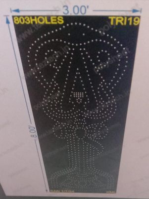 TRI19 TRISHUL 8X3 FEET 803 HOLES