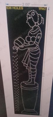 WW2 WOMAN WITH WATER POT WELCOMING POSITION 8X2 FEET 636 HOLES