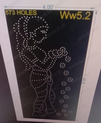 WW5.2 WELCOME WOMAN 8X4 573 HOLES