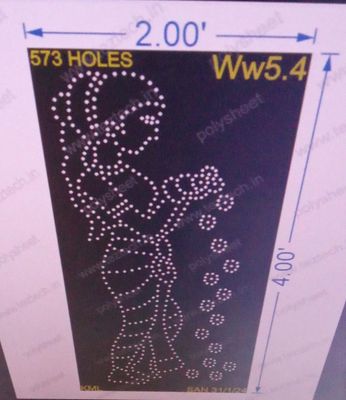 WW5.4 WELCOME WOMAN 4X2 573 HOLES