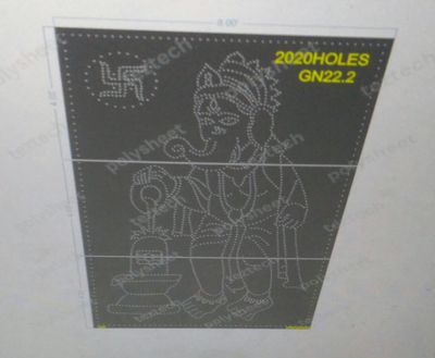 GN22.2 GANESHJI 12X8 FEET 2020HOLES 3PARTS