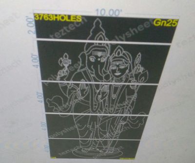 GN25 GANESH KARNIKE 10X18FEET 3763HOLES IN 5PARTS