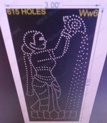 WW6 WELCOME WOMAN 6.50X3 615 HOLES