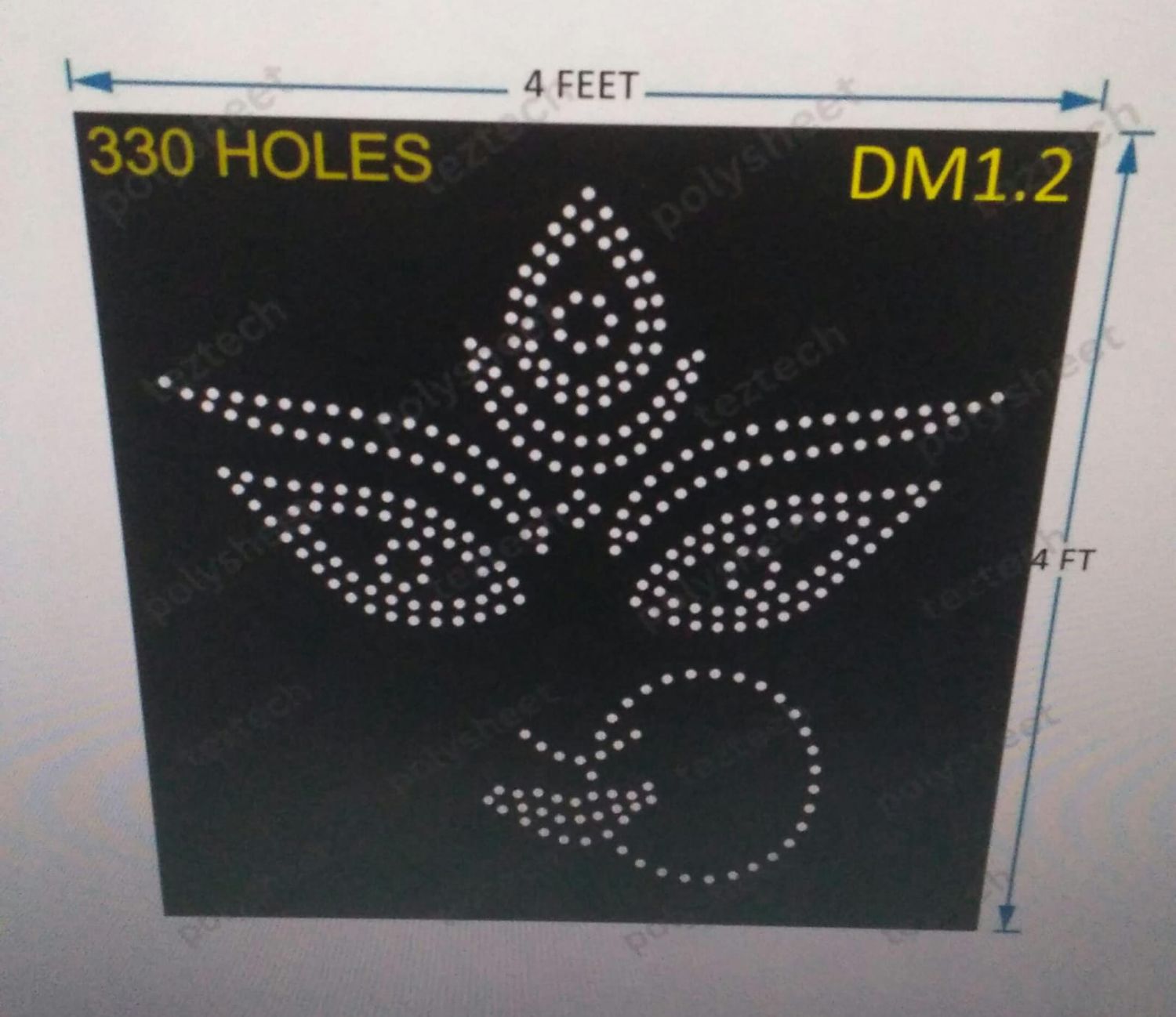 DM1.2 DURGA MATA 1 PART 4X4 FEET 330 HOLES
