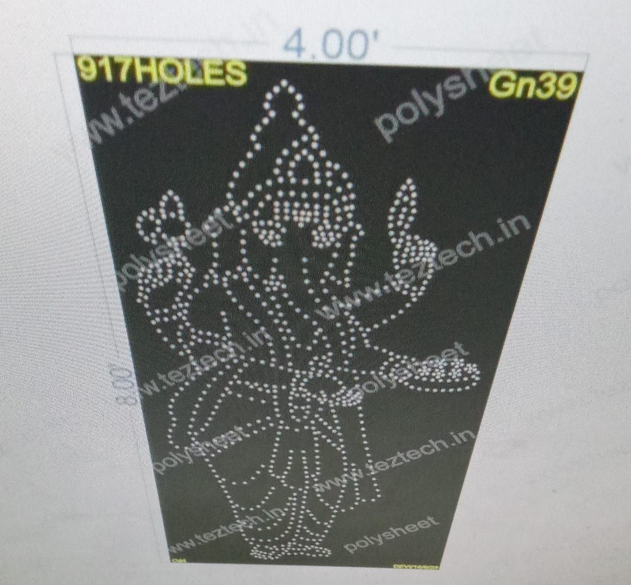GN39 GANESHJI 4X8FEET 917HOLES