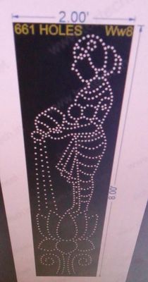 WW8 WATER WITH WOMAN 8X2FT 661 HOLES