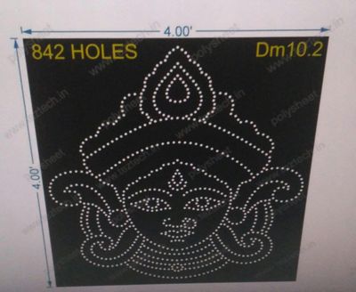 DM10.2 DURGA MATA 4X4FT 842 HOLES