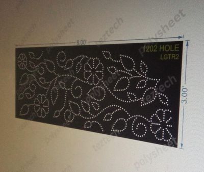 LGTR2 LEAF  ROW2   1 PART 3X8 FEET 1202 HOLES