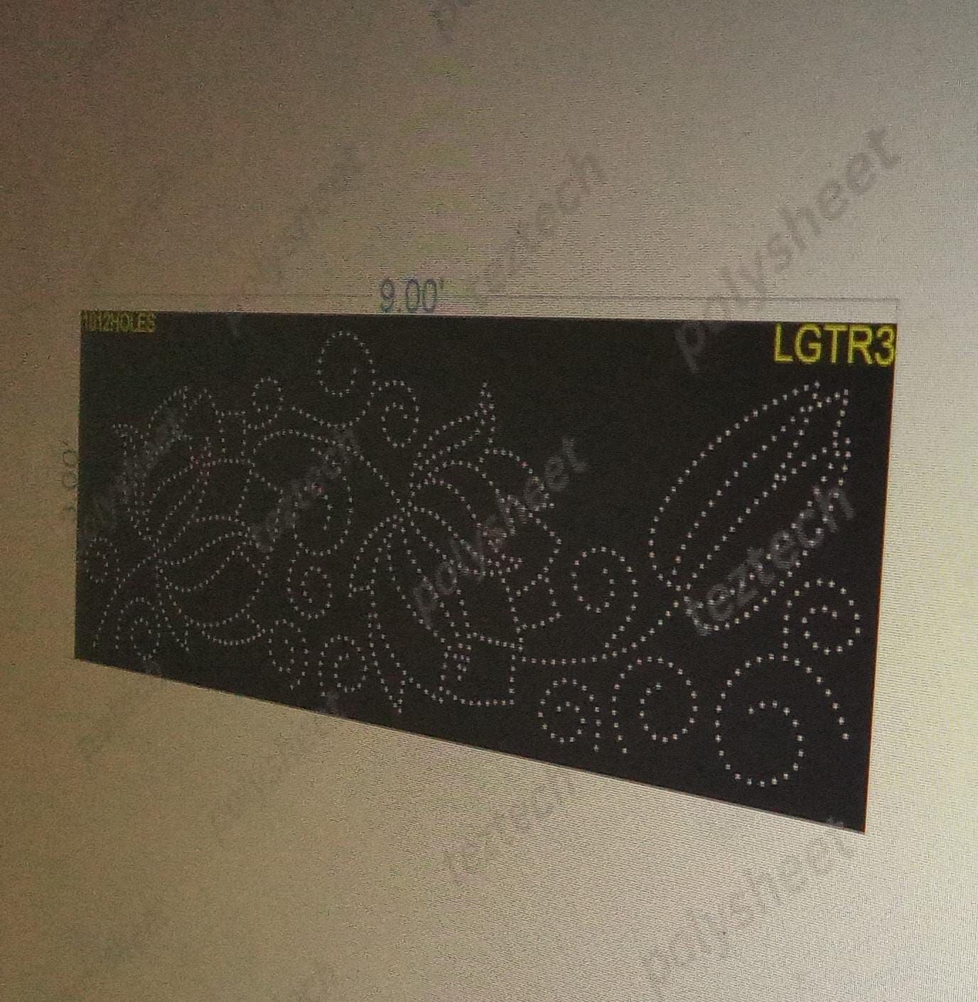 LGTR3 LEAF ROW 1 PART 3X9 FEET 1012 HOLES