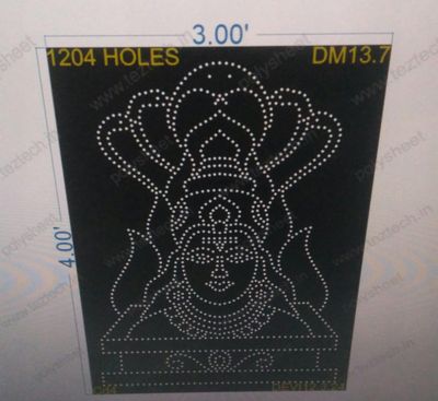 DM13.7 DEVI MATA 4X3 FEET 1204 HOLES