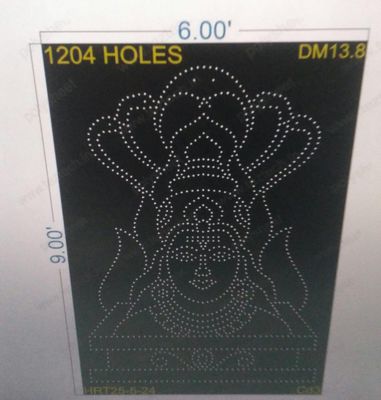 DM13.8 DEVI MATA 9X6 FEET 1204 HOLES IN 2PARTS