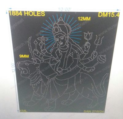DM15.4  DEVI MATA 12x10FEET 1884HOLES