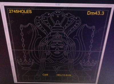 DM43.3 DEVI MATA 8X8 FEET 2745 HOLES